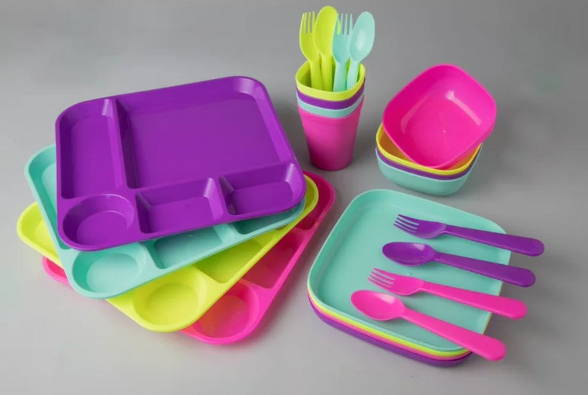 Toddlers 6pc Dinnerware Set