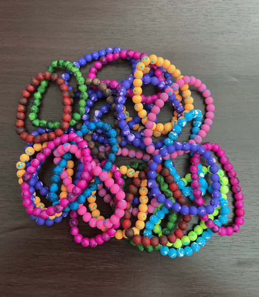 Matte Beaded Bracelets