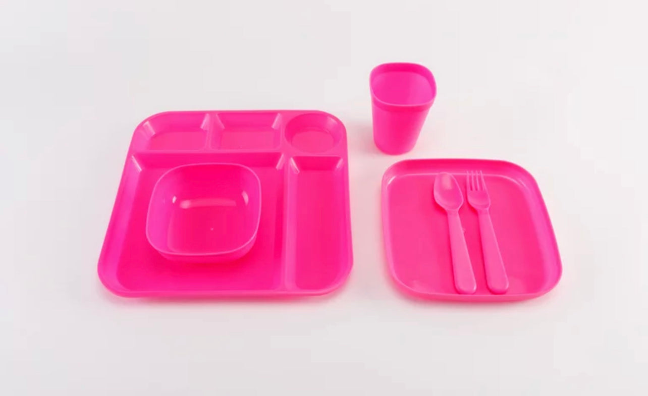 Toddlers 6pc Dinnerware Set