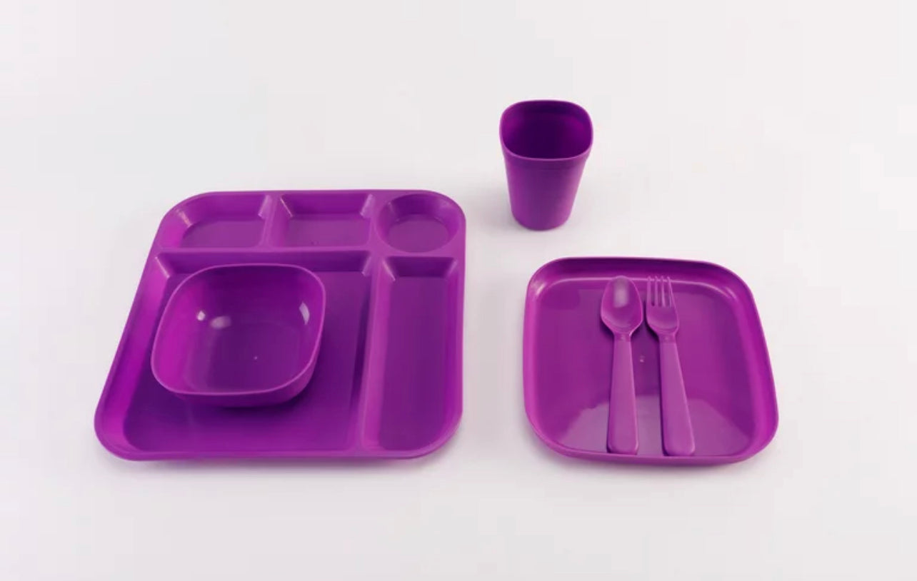 Toddlers 6pc Dinnerware Set