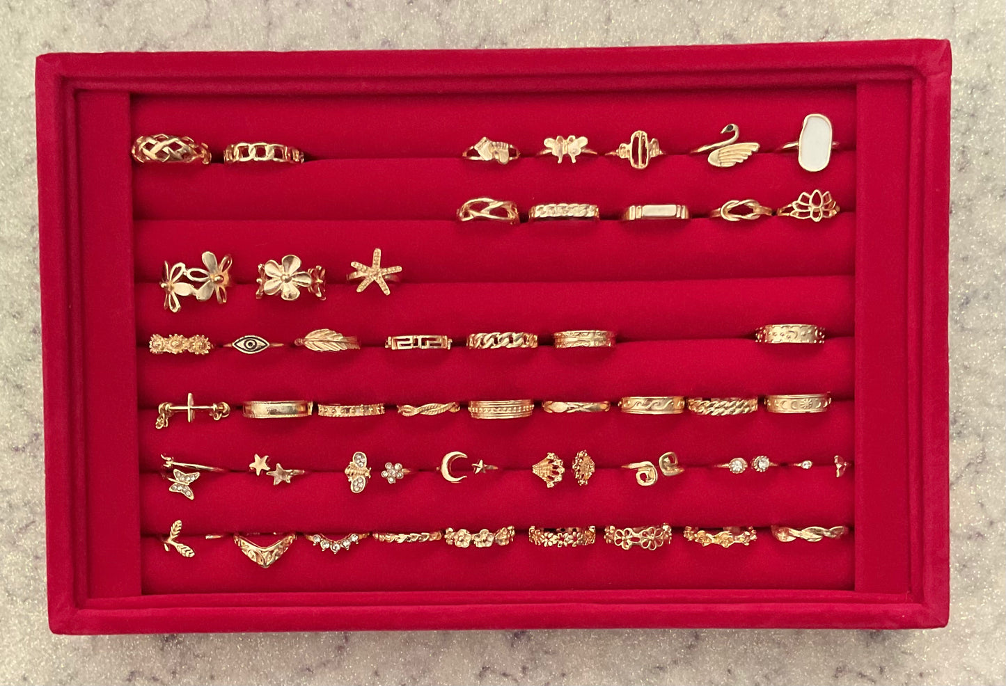 Gold Fashion Toe Rings
