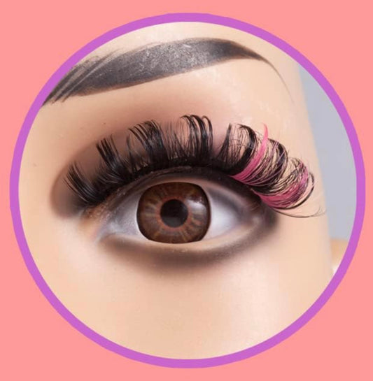 Pink Baddie Russian Lash